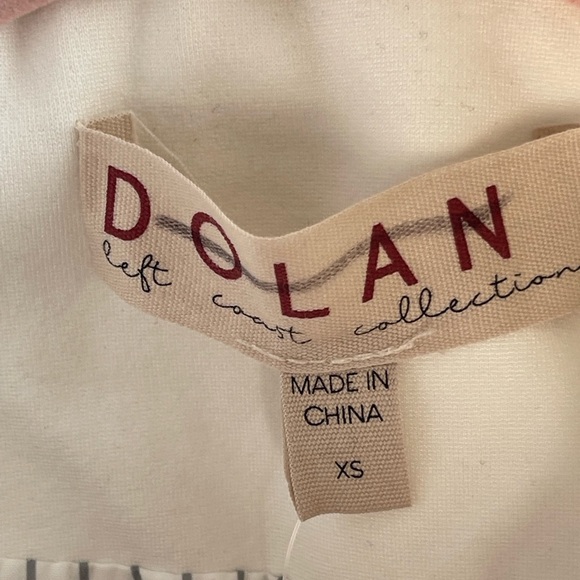 NWT Anthropologie Dolan Ponte White Military Blazer w/ Gold Buttons - Picture 6 of 12